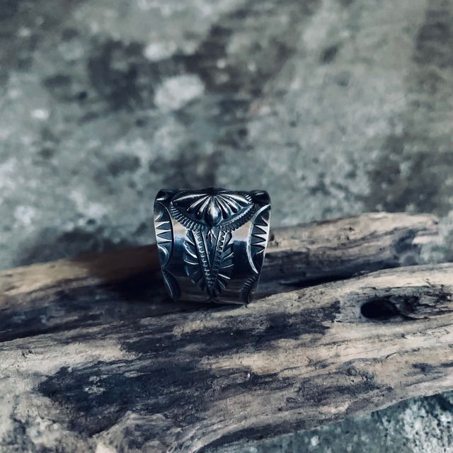 Sunburst Wide Ring