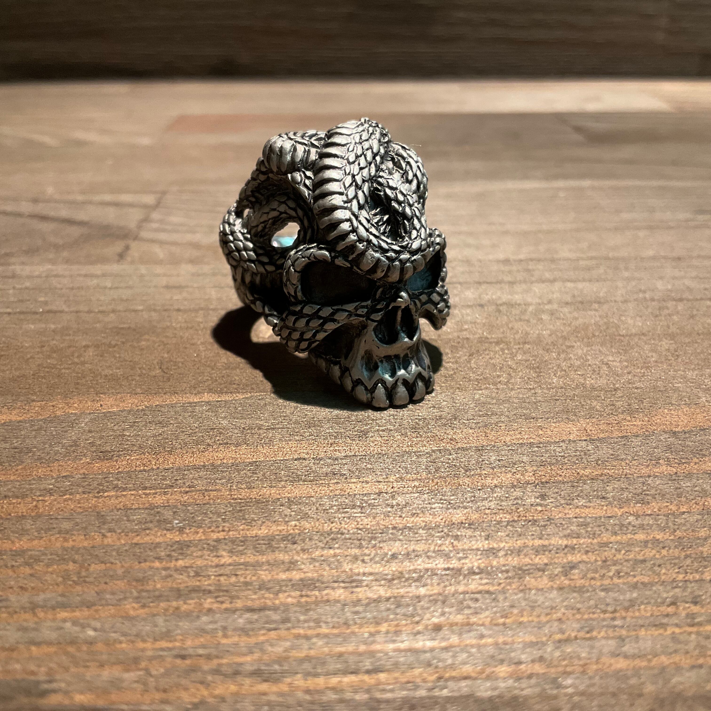 haraKIRI ハラキリ 蛇髑髏 Ring アンティーク | FirstOrderJewelry