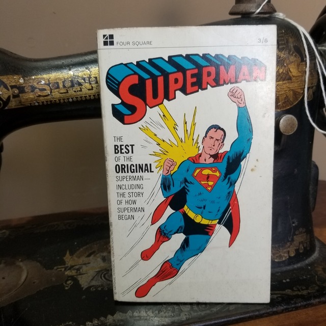 1967年 スーパーマン アンティーク ヴィンテージブック 古書 アメコミ 