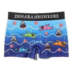 予約 / PUNKDRUNKERS / ［PDSxデハラユキノリ］さめんちゅとさとんちゅのボクサーパンツ  / BLUE