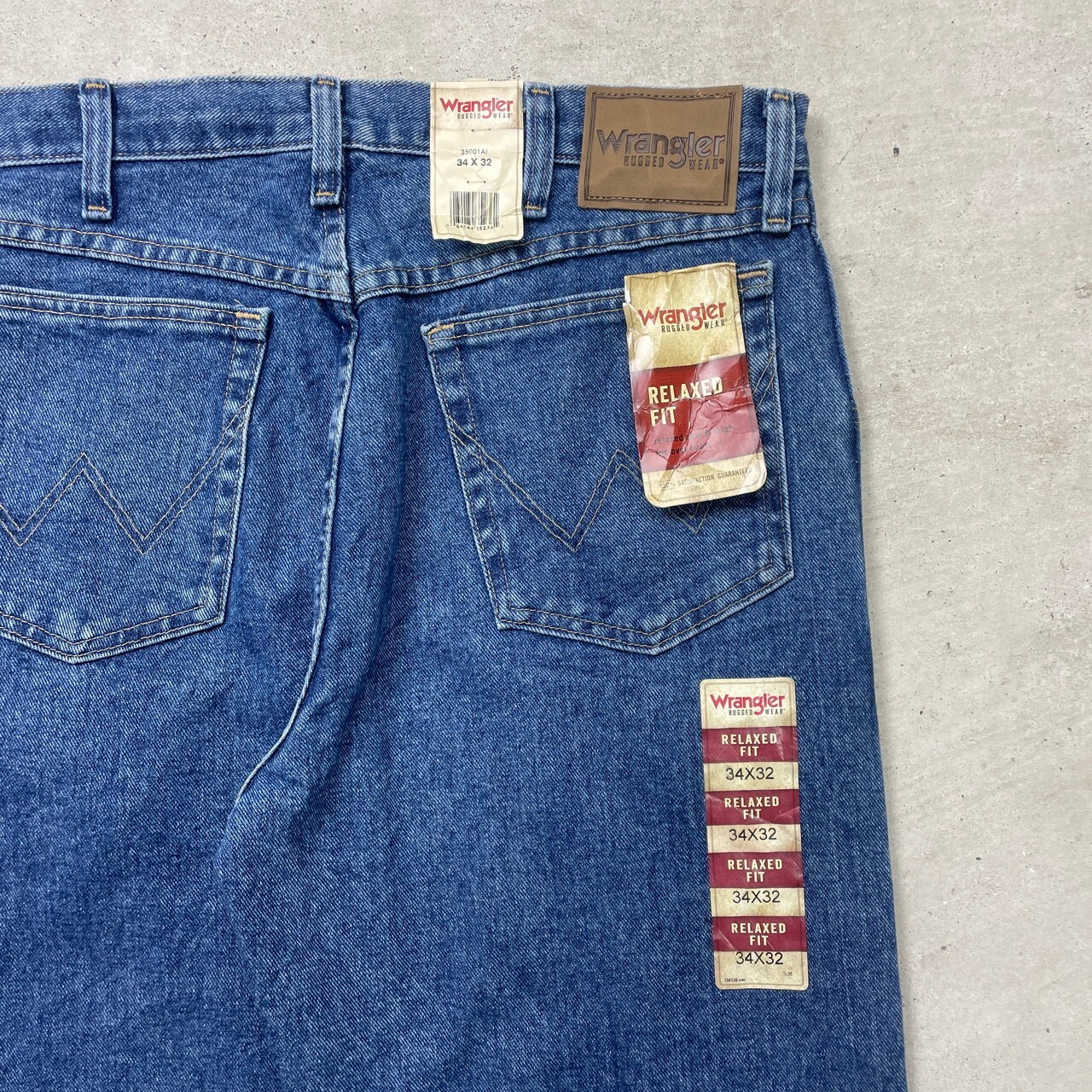 DEADSTOCK NOS 00年代 Wrangler ラングラー デニムパンツ メンズW34 