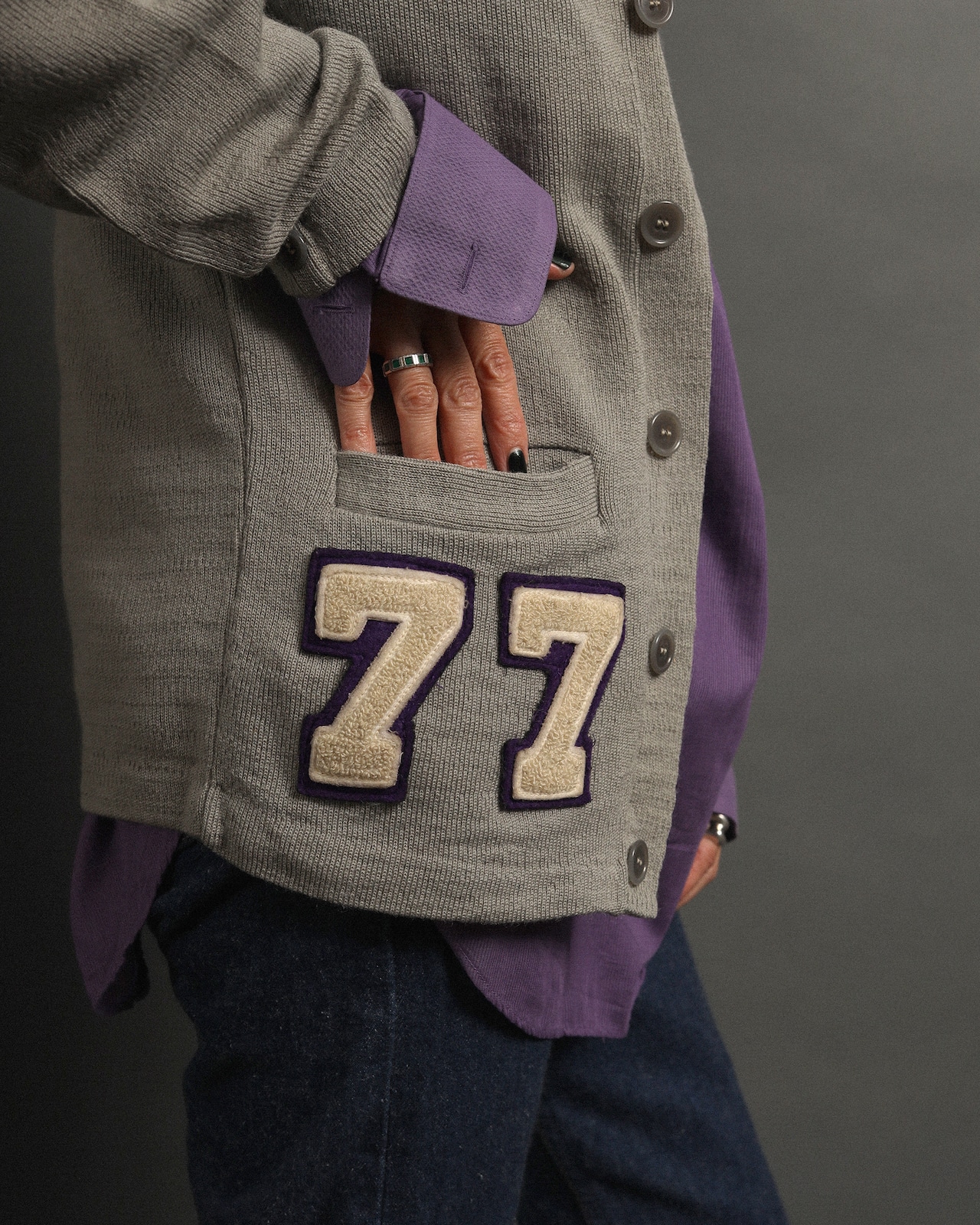 1970's RM 77 / Lettered Knit