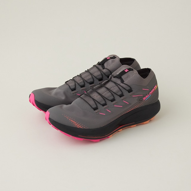 SALOMON(サロモン)W's  PULSAR TRAIL PRO 2 - Plum Kitten / Black / Pink Glo ウィメンズ -  トレイルランニングシューズ