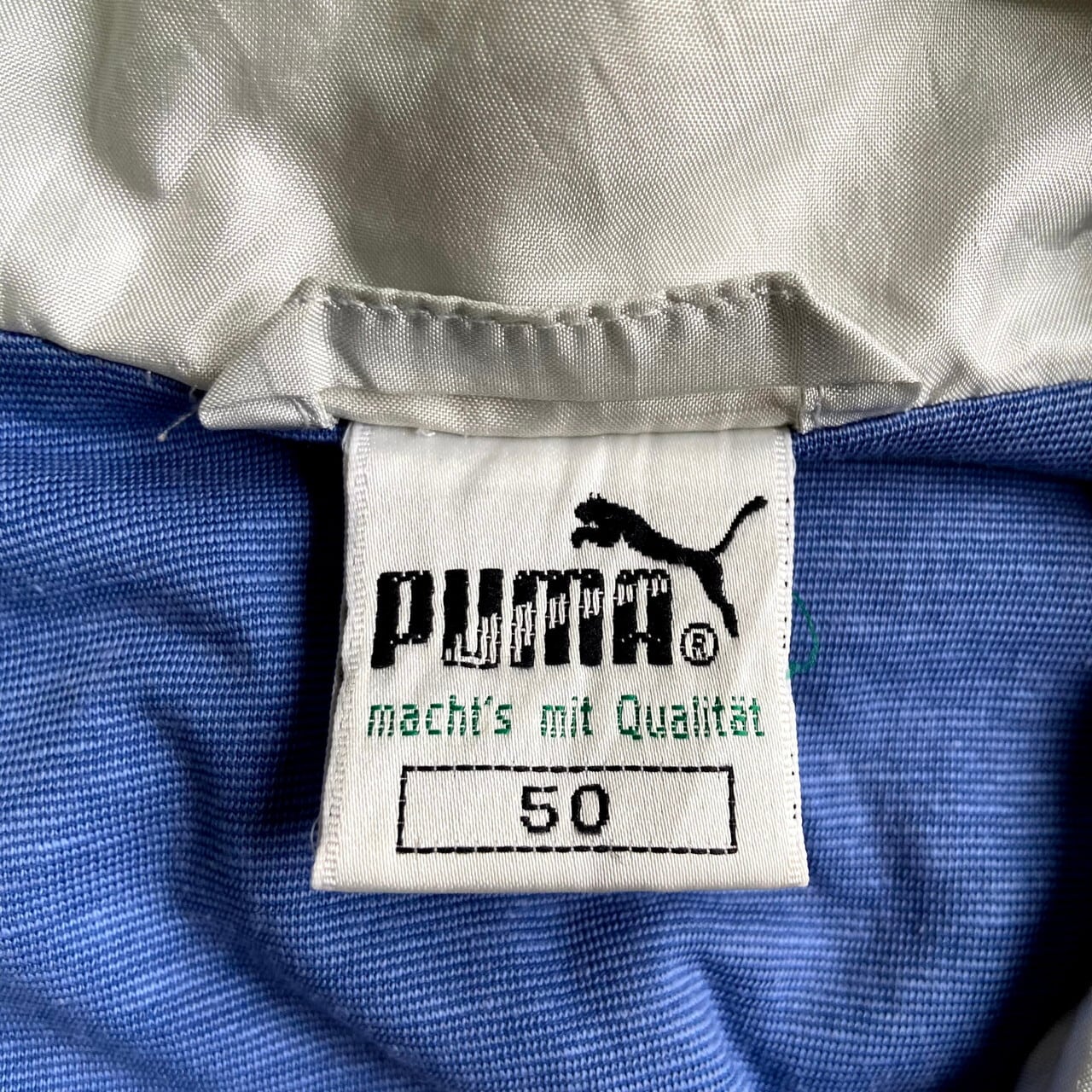 80年代 PUMA プーマ ワンポイント ロゴ 刺繍 ユーロ ナイロン