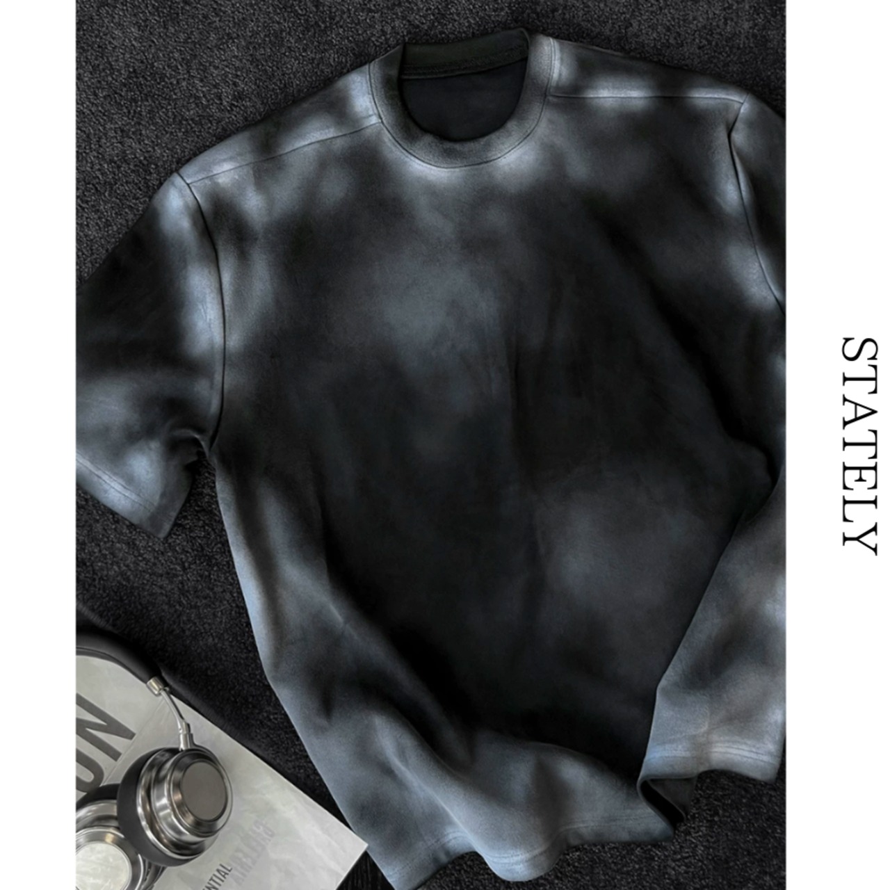 Mist Leather タッチTee/2color_T270・画像3
