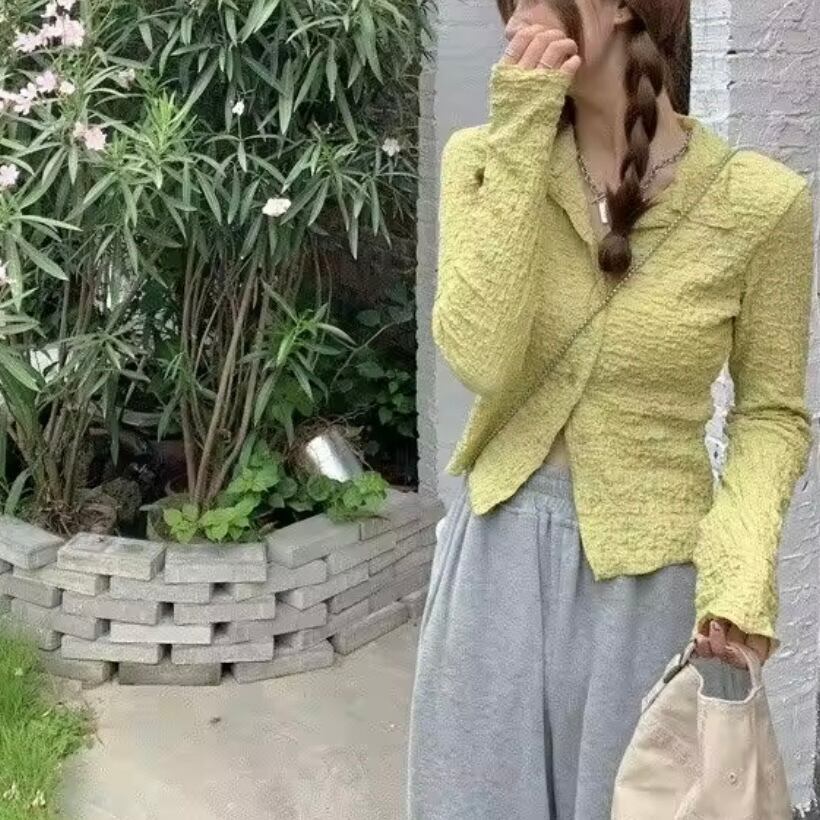 soft waffle long shirt