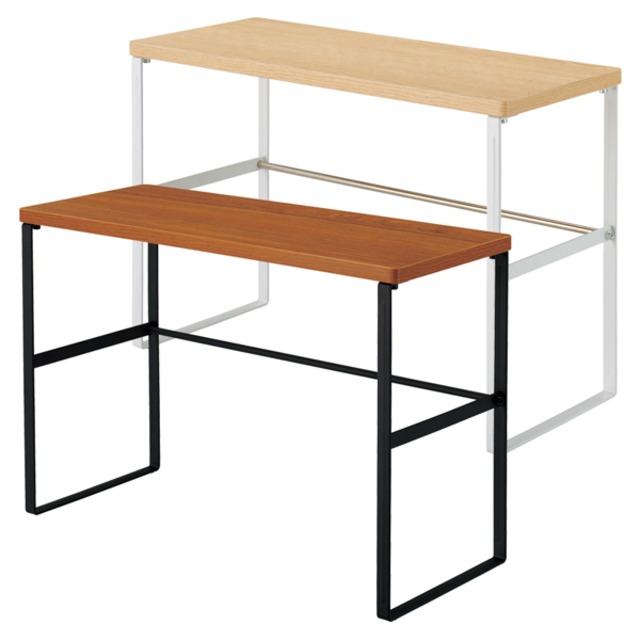 リヒトラブ MDF机上台・スリム＜５００×２００・トールタイプ＞ A-8006