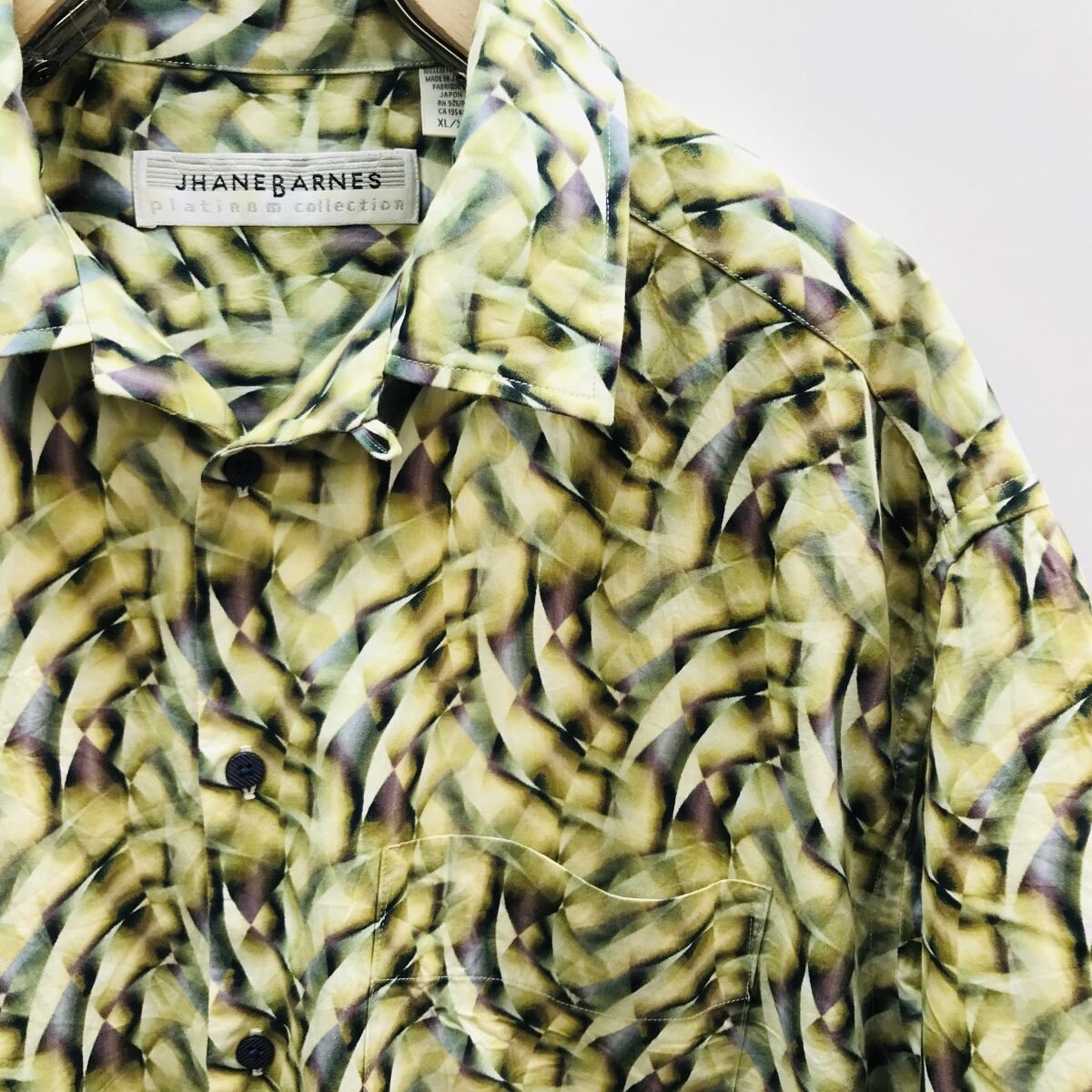 PLATINUM COLLECTION ジェーン バーンズ 半袖総柄シャツ カラフル