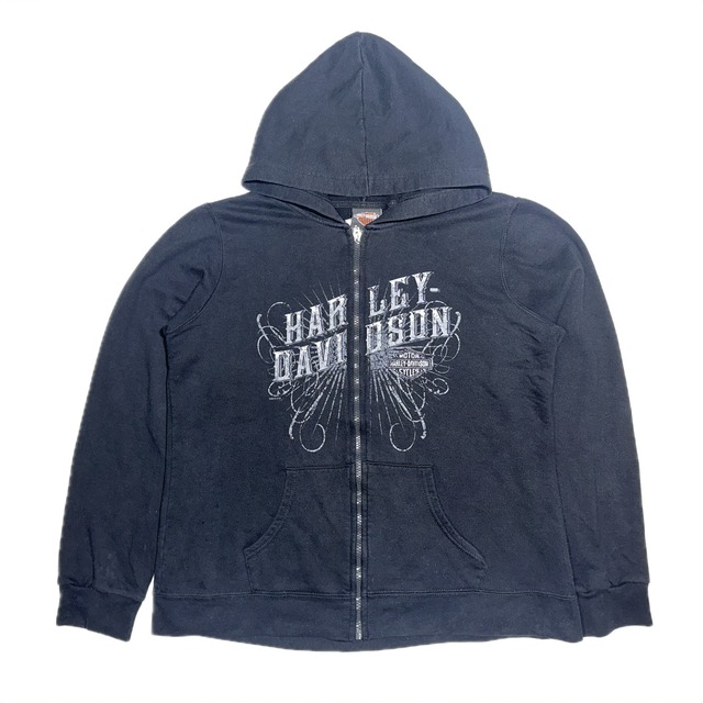 “Harley-Davidson” zip-up hoodie