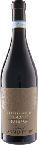 ピエモンテ バルベーラ アパッシメント　22　カンティーネ・サン・シルヴェストロ　 Piemonte D.O.C. Barbera Appassimento　22	 Cantine San Silvestro