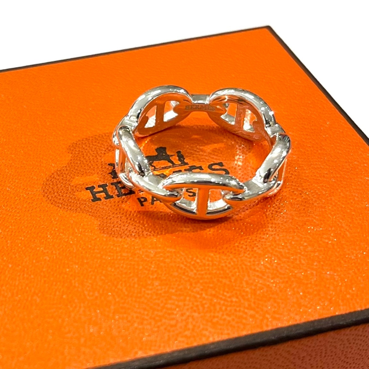 HERMÈS】【約19号59】2649 エルメス HERMESシェーヌダンクル 