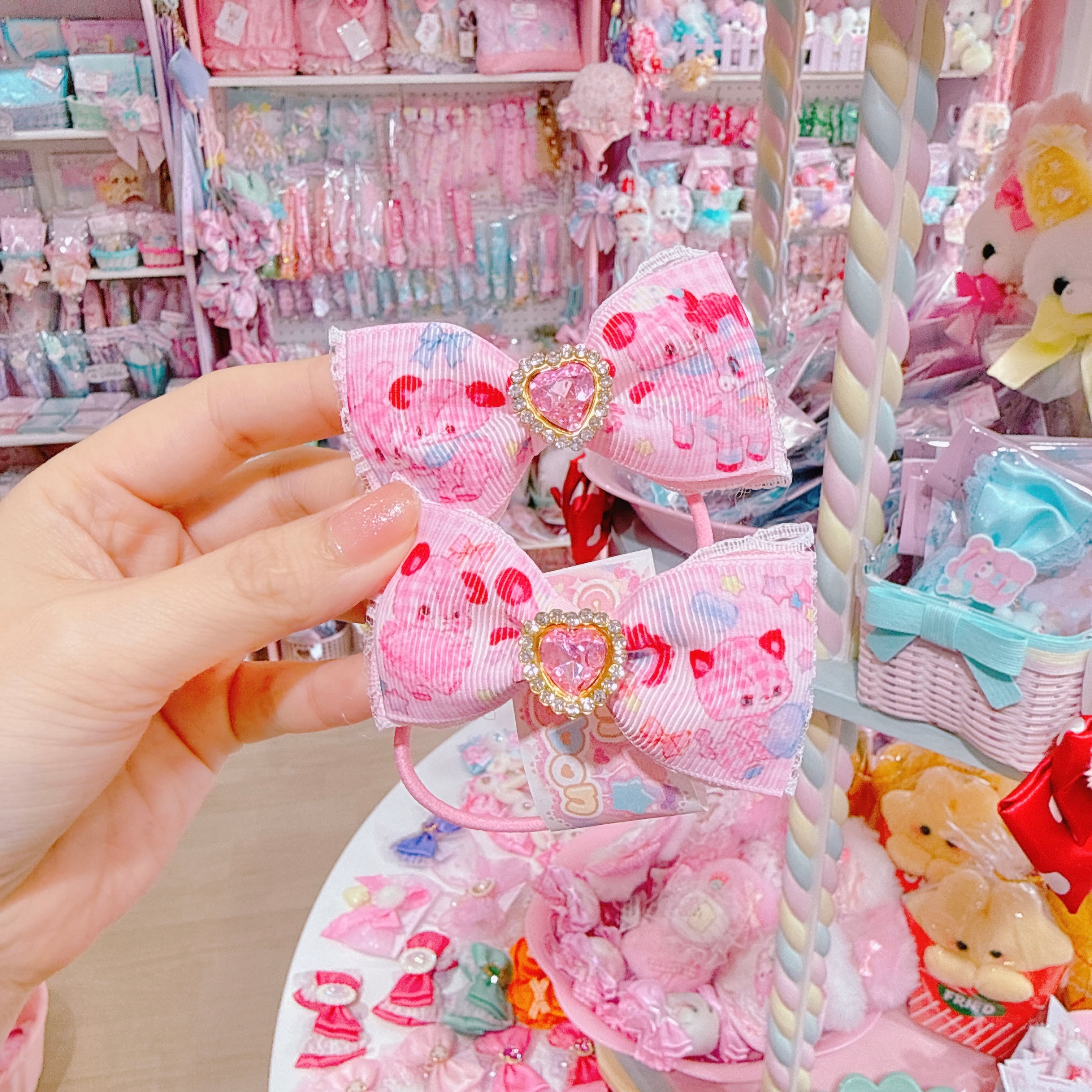 【C5】83-11ツインヘアゴム