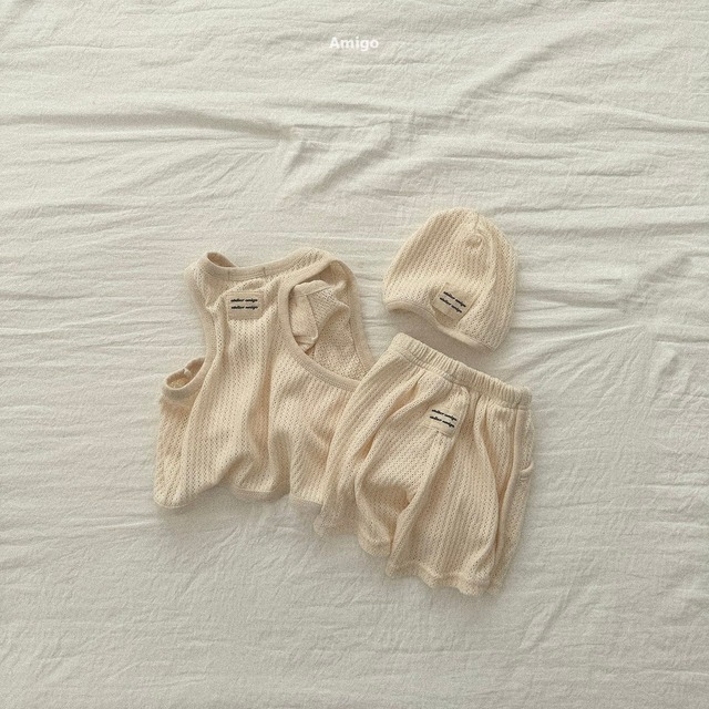 《予約》送料無料【Amigo】Rain Jacquard Sleeveless