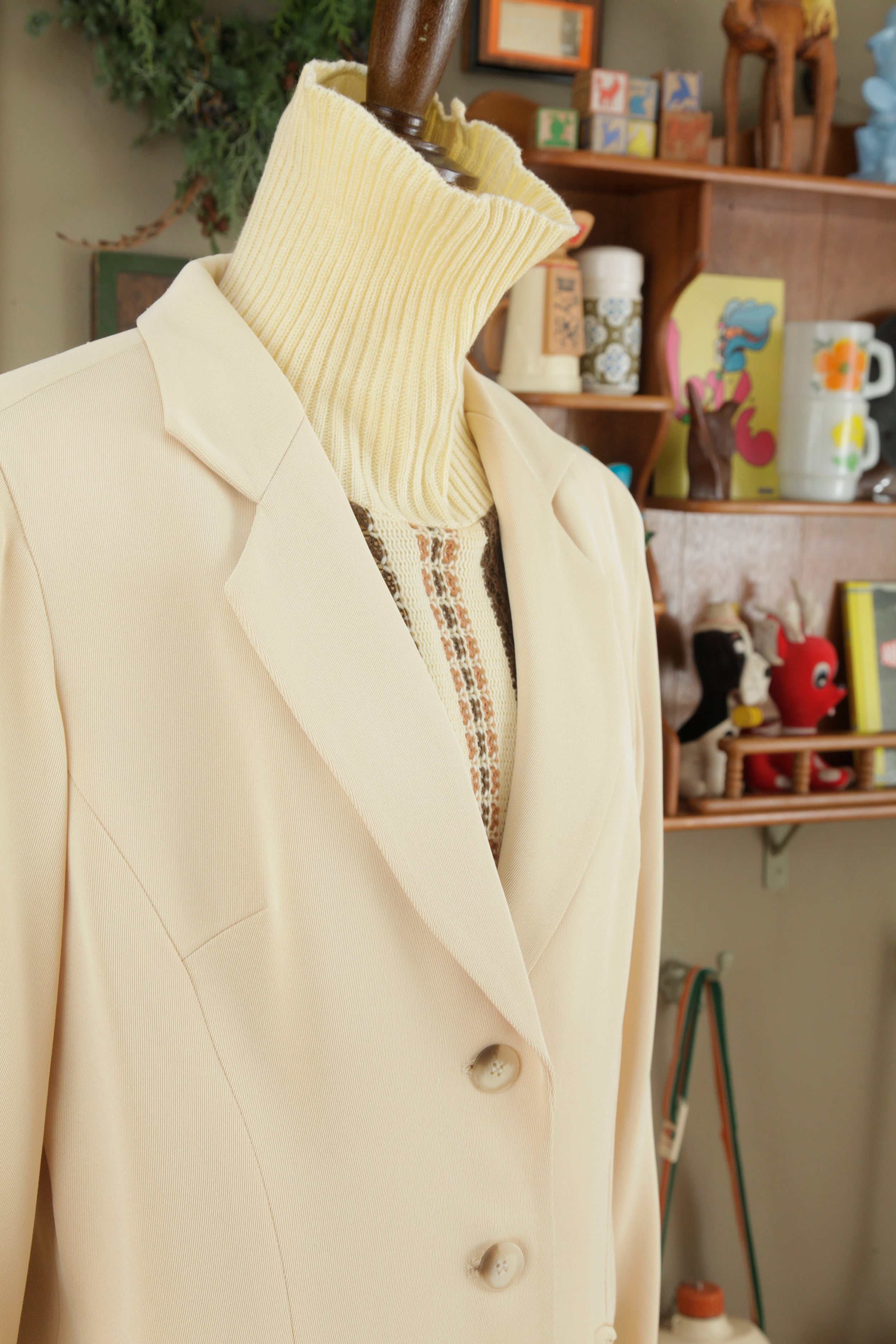 ジャケット・アウター GITMAN vintage tailored jacket beige Shop Gitman Vintage Outerwear at itk online store