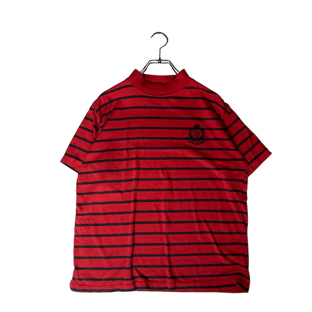 【90's】LETSTALA   半袖Tシャツ　S   刺繍　Vintage
