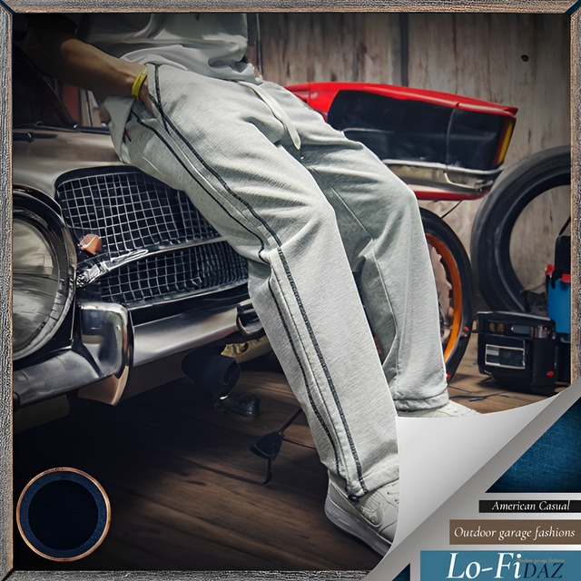 リラックスカジュアル スウェットラインパンツ 30126