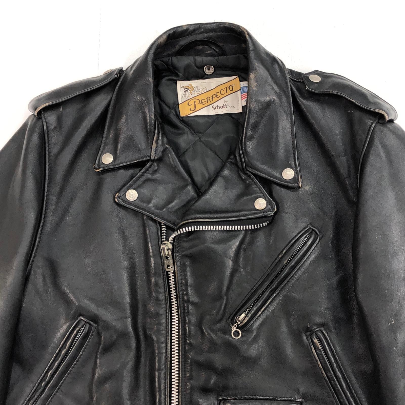 SCHOTT ショット 80- 90年代 USA製 618 PERFECTO バイカータグ後期