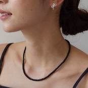 Noir Grain Necklace F0547