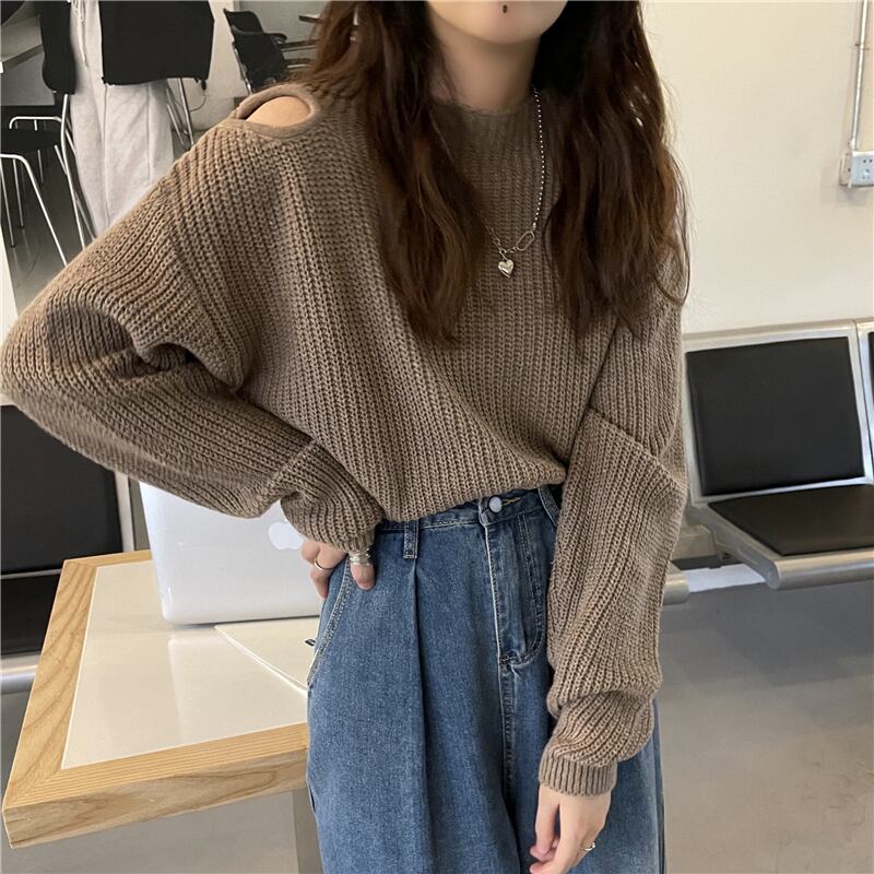 スタイルセーター オータムウィンターショート ロング 秋物 冬物 オフショルダー ドラファッションホール61625436120