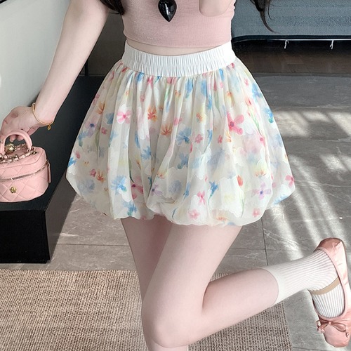 フラワーバルーンショートパンツ ・78609