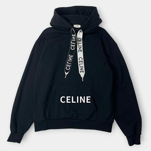 CELINE セリーヌ 21AW ルーズ フーディー プルオーバー パーカー 黒 / J&NREUSE メンズ トップス