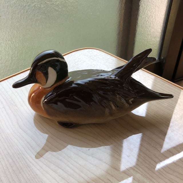 新品 ロモノーソフ Imperial Porcelain 鴨 カモ 2 | アンティーク