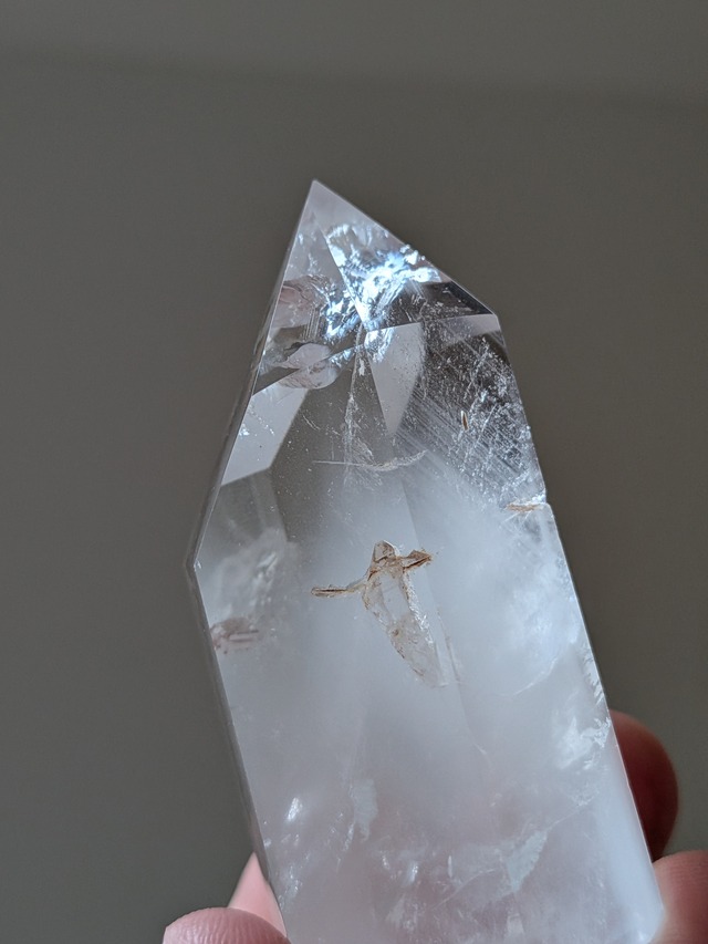 ファントムクォーツ（幻影水晶） ⭓ タワー ⭔ ブラジル・ミナスジェライス州産