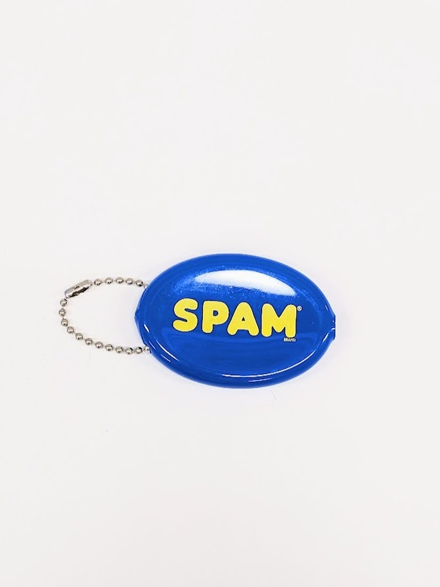 【SPAM(スパム)】コインケース ロゴ（ブルー）