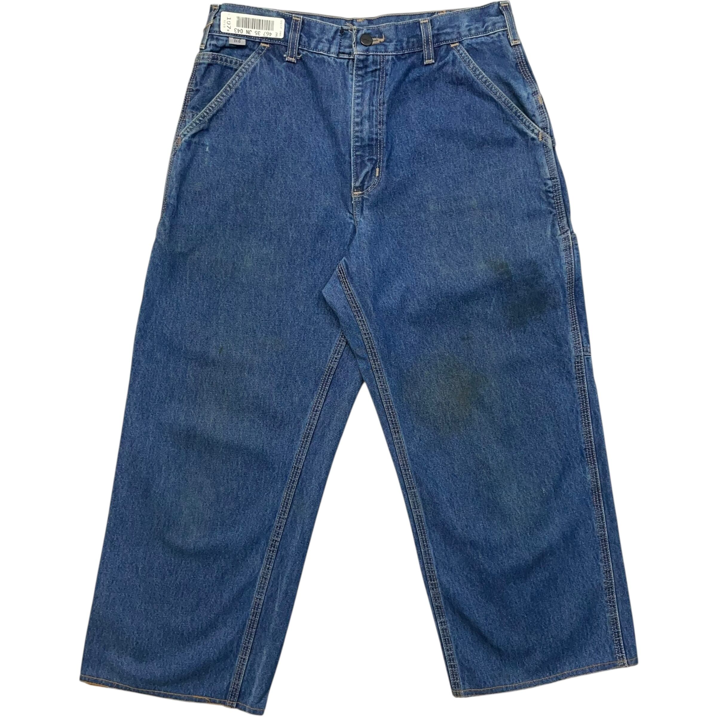 《実寸W32 L24》Carhartt カーハート デニムパンツ ペインターパンツ オリジナルフィット ブルー no.8810