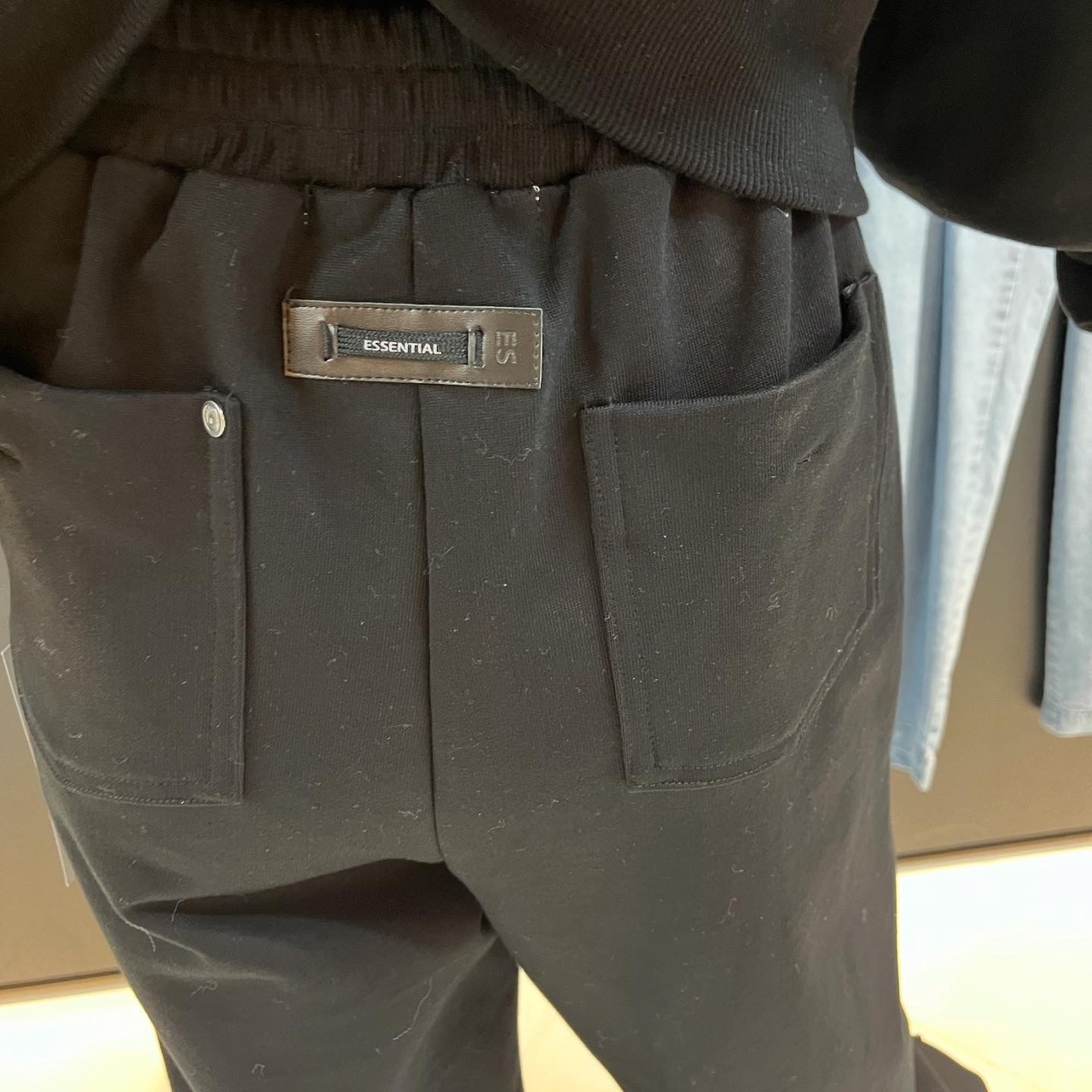 ダブルスタンダード DOUBLE STANDARD ハードコンパクト裏毛パンツ