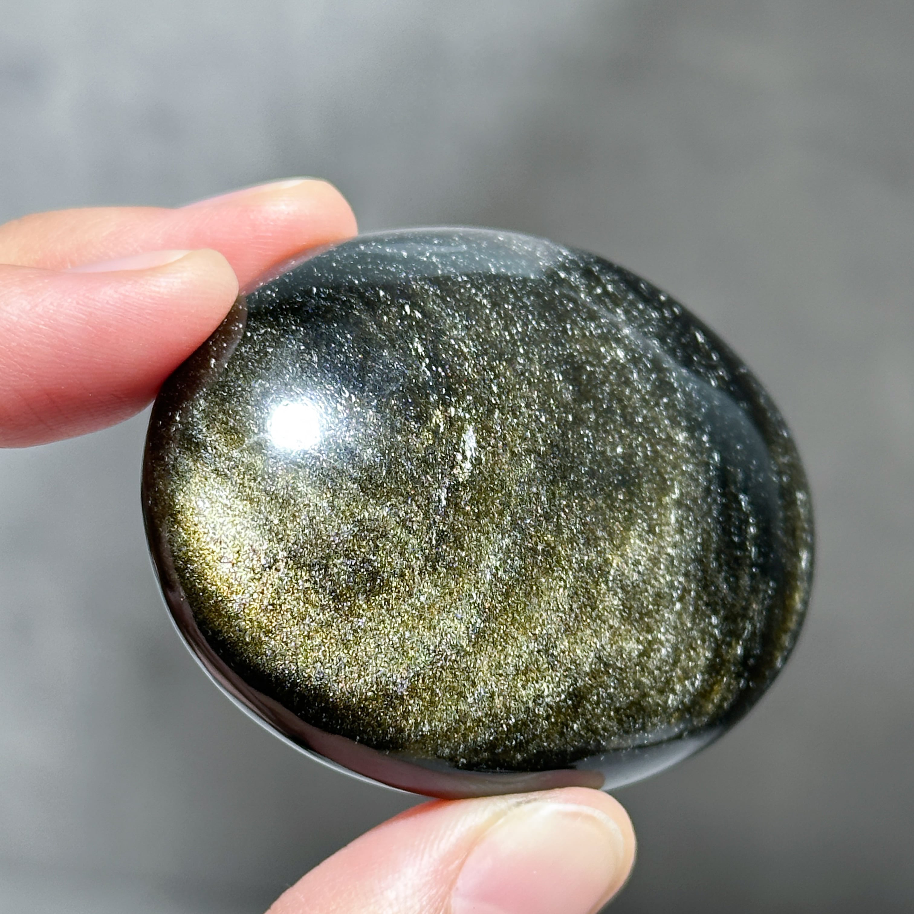 ゴールデンシーンオブシディアン パーム61◇Goldensheen obsidian