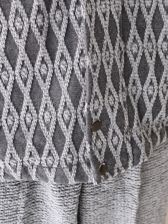 【ISA BOULDER】DIAMOND JACKET/ash