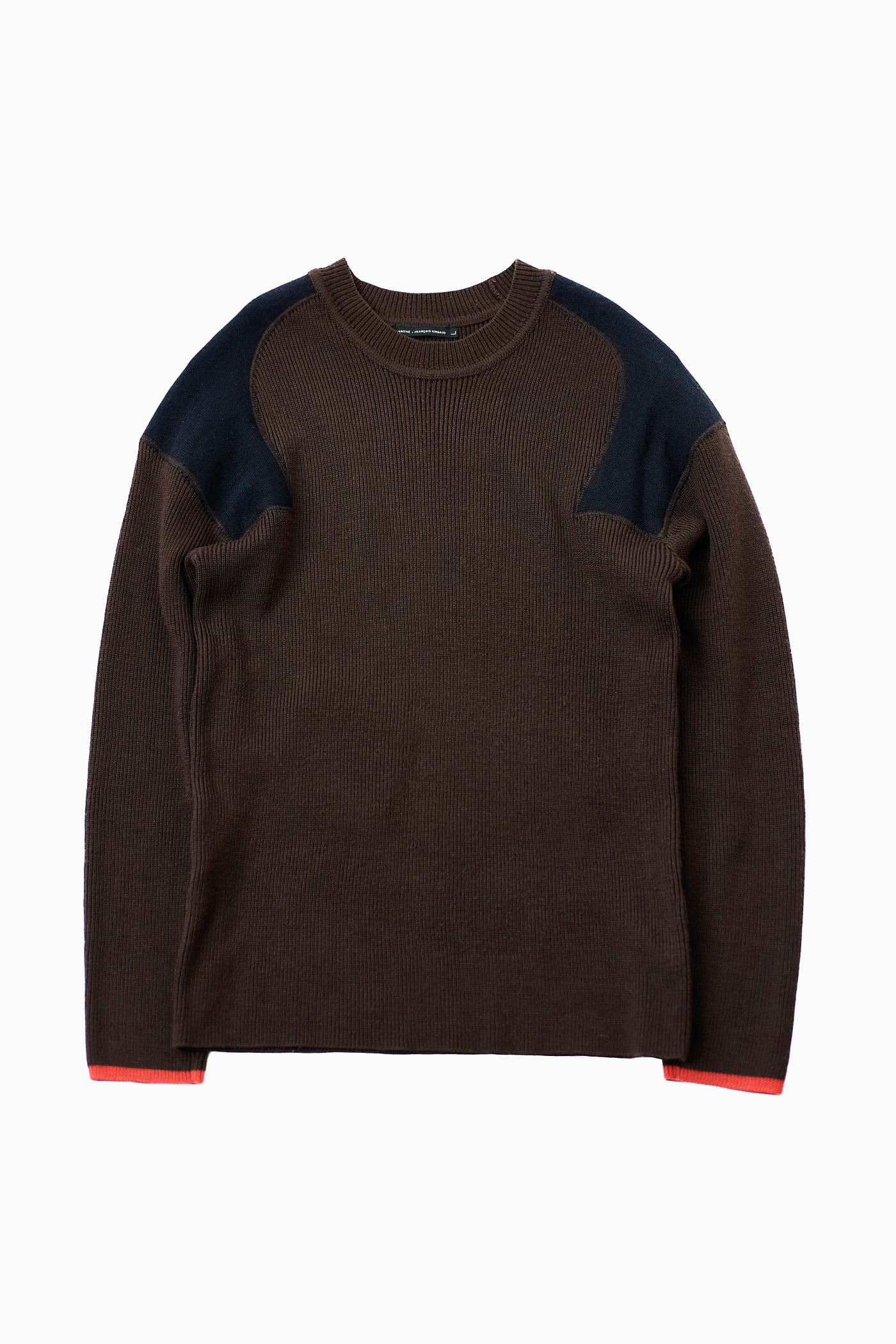 MARITHÉ FRANÇOIS GIRBAUD RIB KNIT PULLOVER