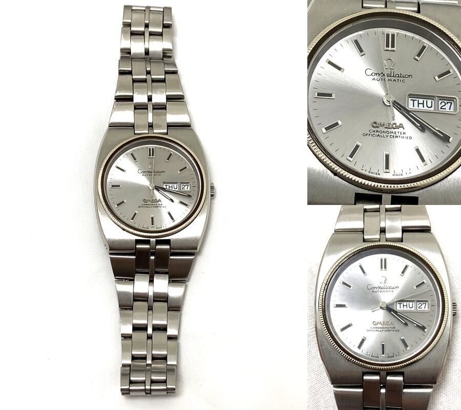 OMEGA オメガ コンステレーション デイデイト メンズ AT 自動巻き オートマ 時計