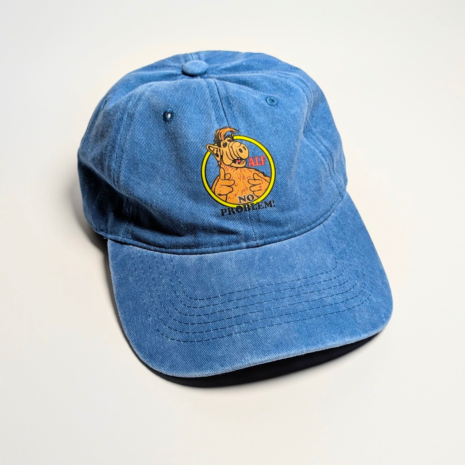 【 ALF（ アルフ ） 】 6パネルCAP / ベースボールキャップ / ウォッシュ加工 / ピグメント加工 〚アメリカン雑貨 アメトイ〛