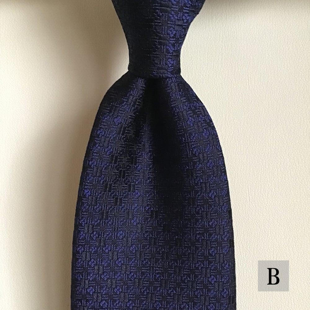 紺無地 TIE | MORE