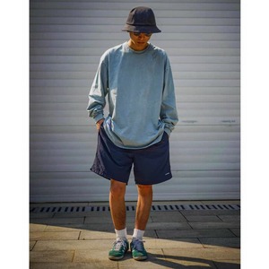 Minimal logo relaxed shorts 1400