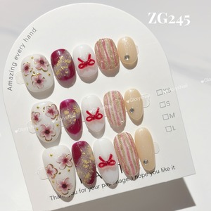 ZG245 ネイルチップ　サイズXS/S/M/L