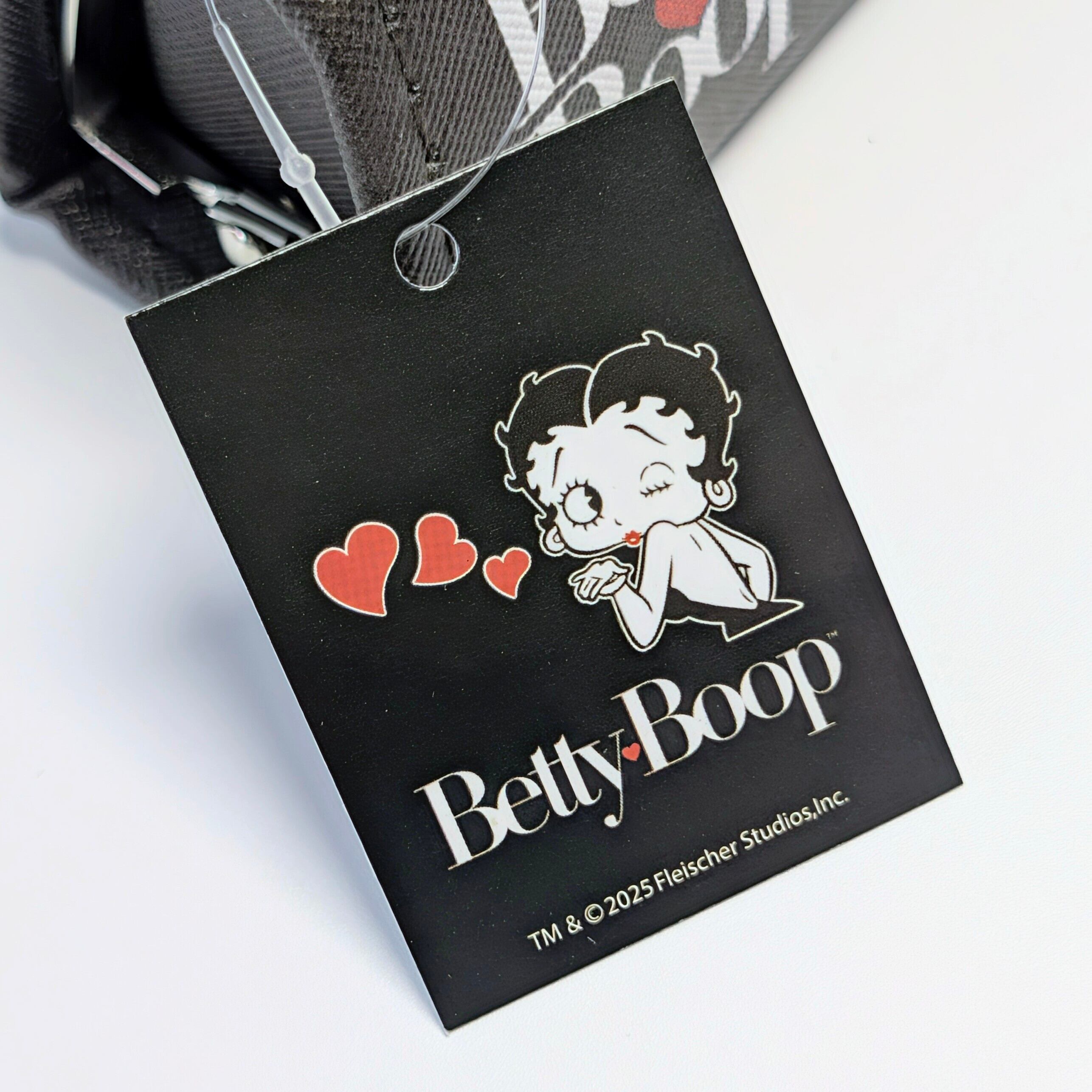 ✨️❦カバンに付けたら超ラブリー❦✨️【 Betty Boop ベティー・ブープ 】『 BLACK 』ミニ パース / ミニポーチ / ピルケース / コスメ / 小銭入れ〚アメリカン雑貨 アメトイ〛