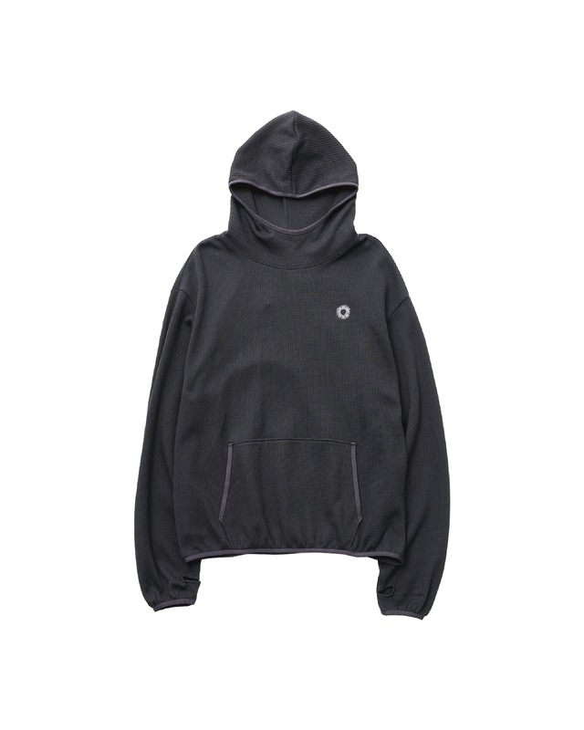 [999HUMANITY] ADVENTURE SOFT HOODIE (CHARCOAL) 正規品  韓国 ブランド 韓国ファッション 韓国代行 999 ヒューマニティ HUMANITY 日本 店舗