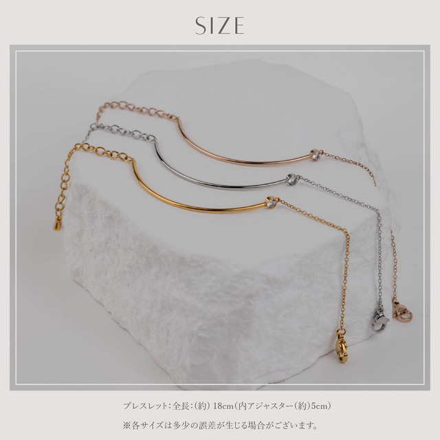 Bracelet -Gold/Silver/PinkGold-