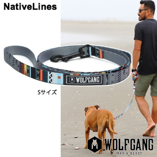 NativeLines LEASH Sサイズ リード WOLFGANG ウルフギャング アメリカ 小型犬