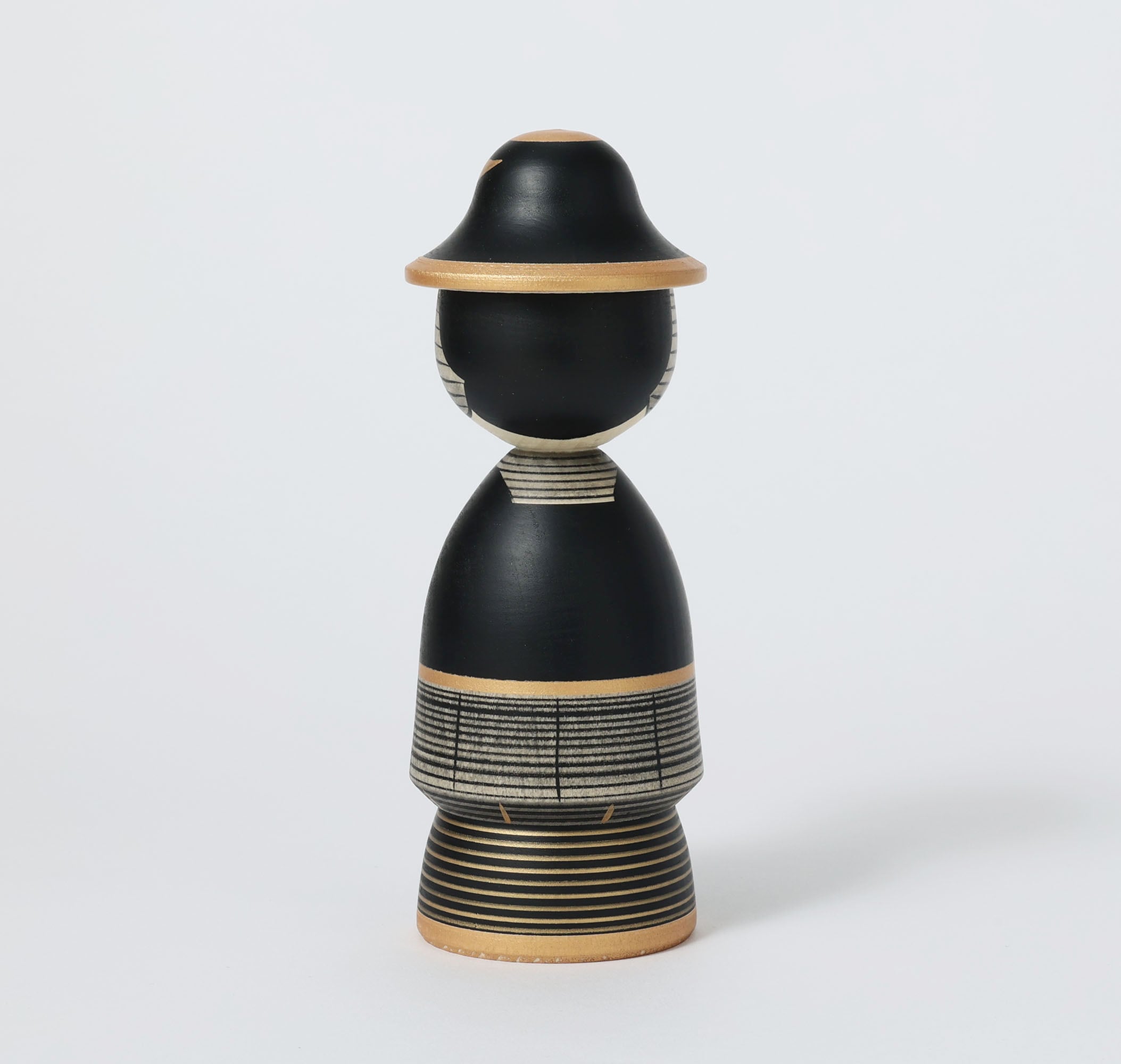 武者こけし】作並系 平賀輝幸工人 19.5cm | Samurai kokeshi doll, by
