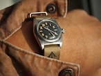 WMT WATCHES Mil-W15 Aged with Khaki Broad Arrow Strap