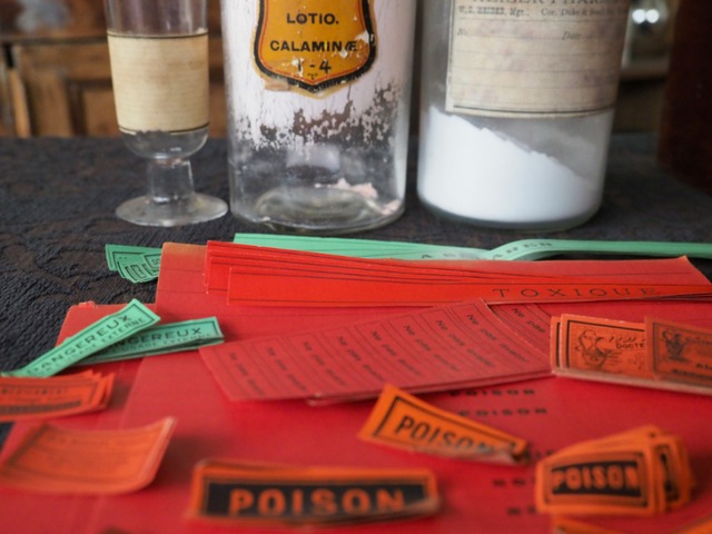 薬のラベル　Orange et vert 101枚