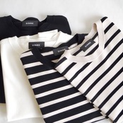 SINME  ハーフスリーブニット　ホワイト