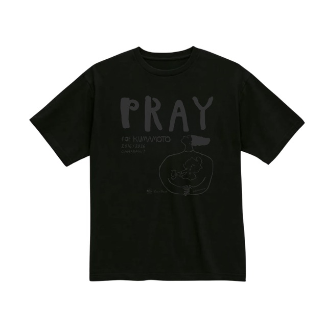 【熊本支援】Tシャツ「PRAY for Kumamoto」woman