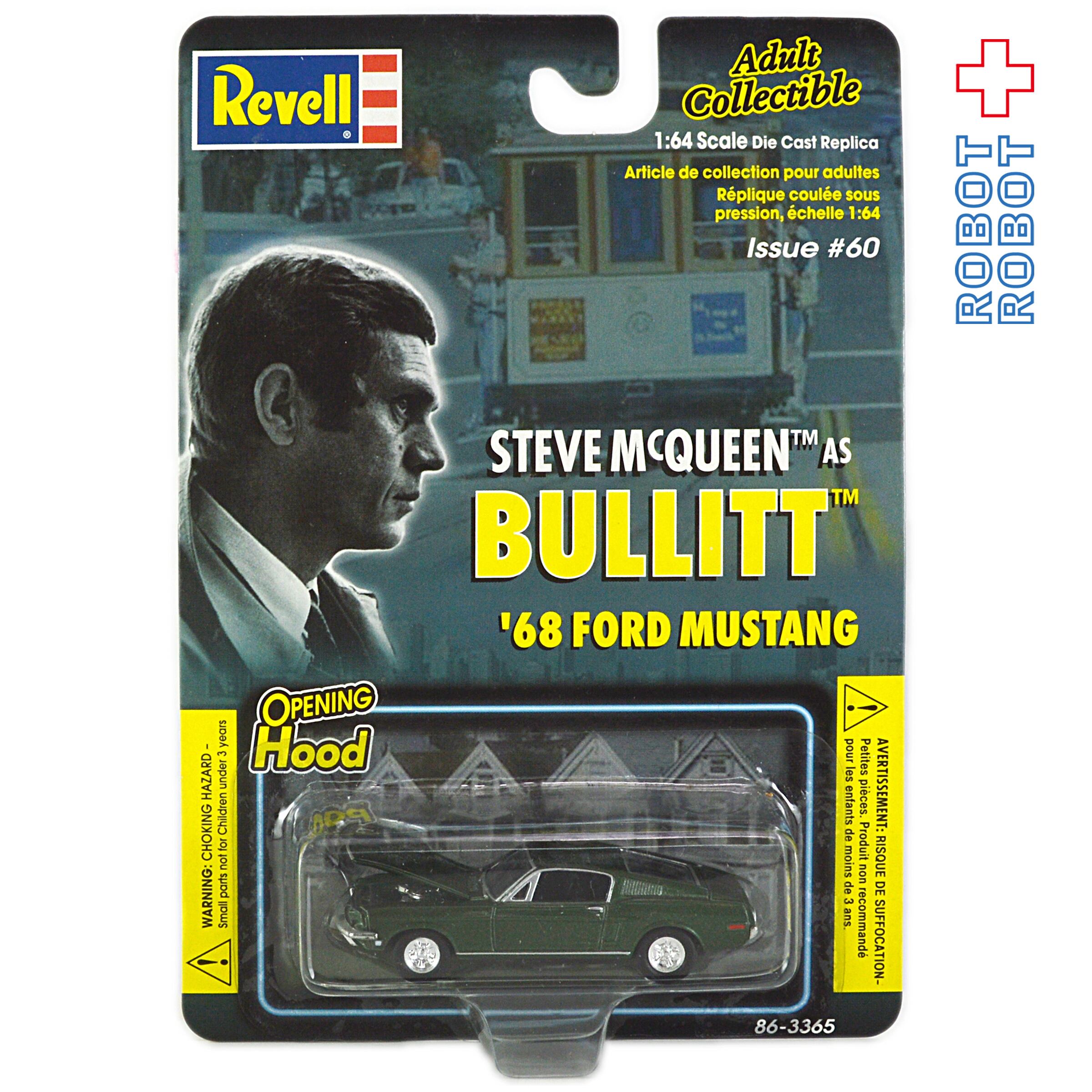 Revell スティーヴ・マックィーン ブリット 68年 フォード ムスタング 