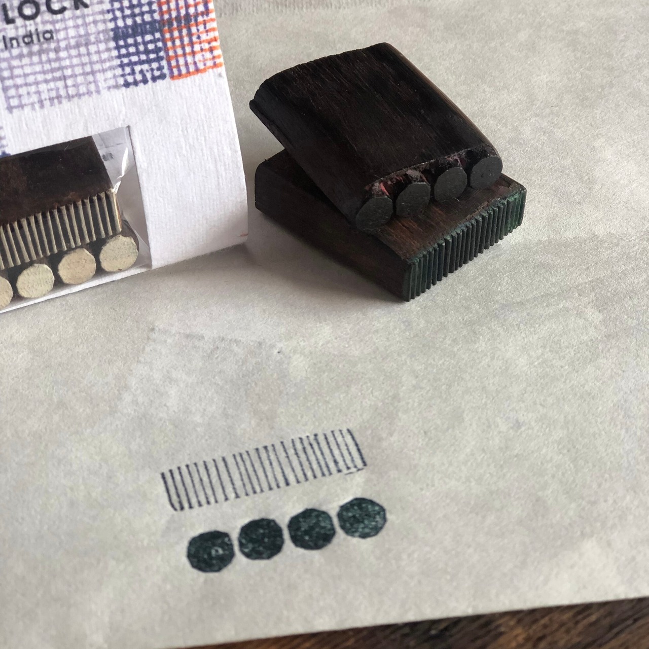 デザインウッドブロック 27  ｜ border ｜  design labo chica