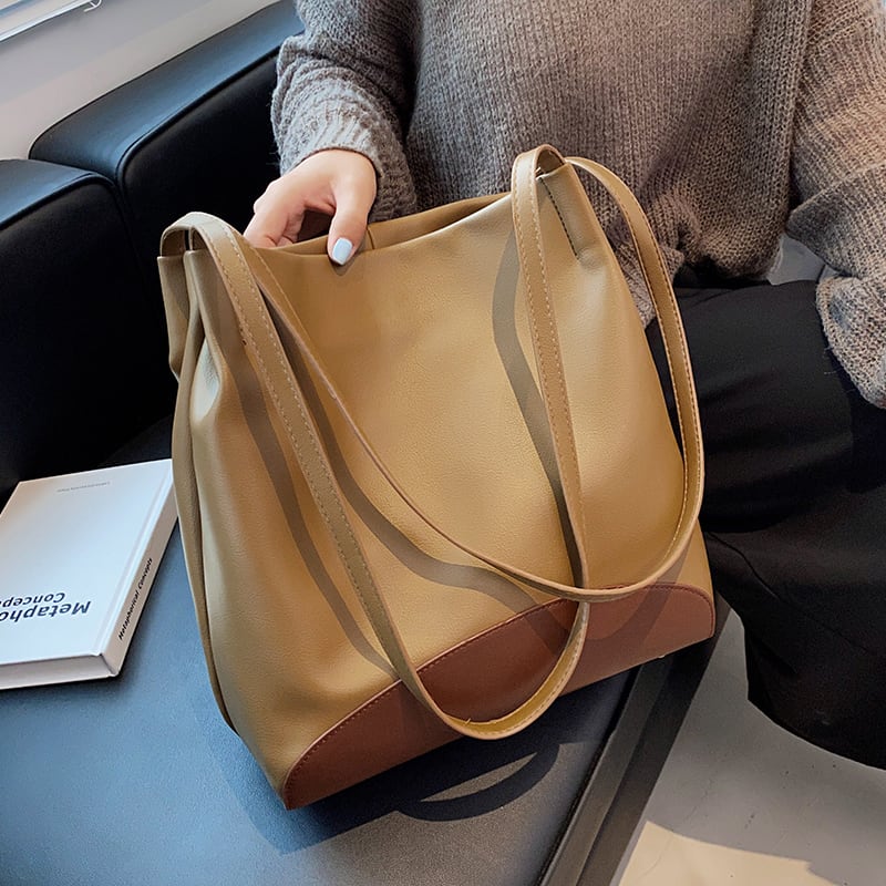 スタンダードオータムウィンターショルダーバッグ レトロ 秋物 冬物 トートバッグ Tiancai_Wing_Bag73570523571